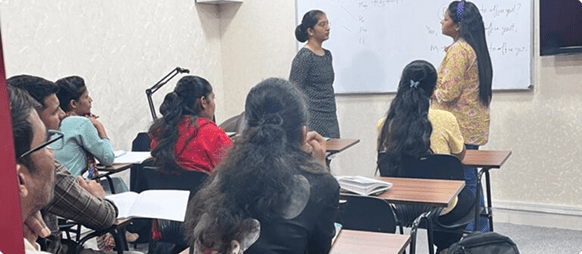 Group activity session at Brahma English Academy