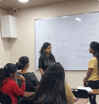 Learning environment inside Brahma English Academy