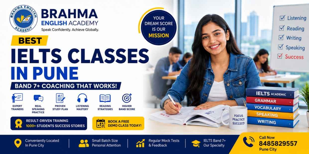 IELTS Class ai Brahma Academy in Pune