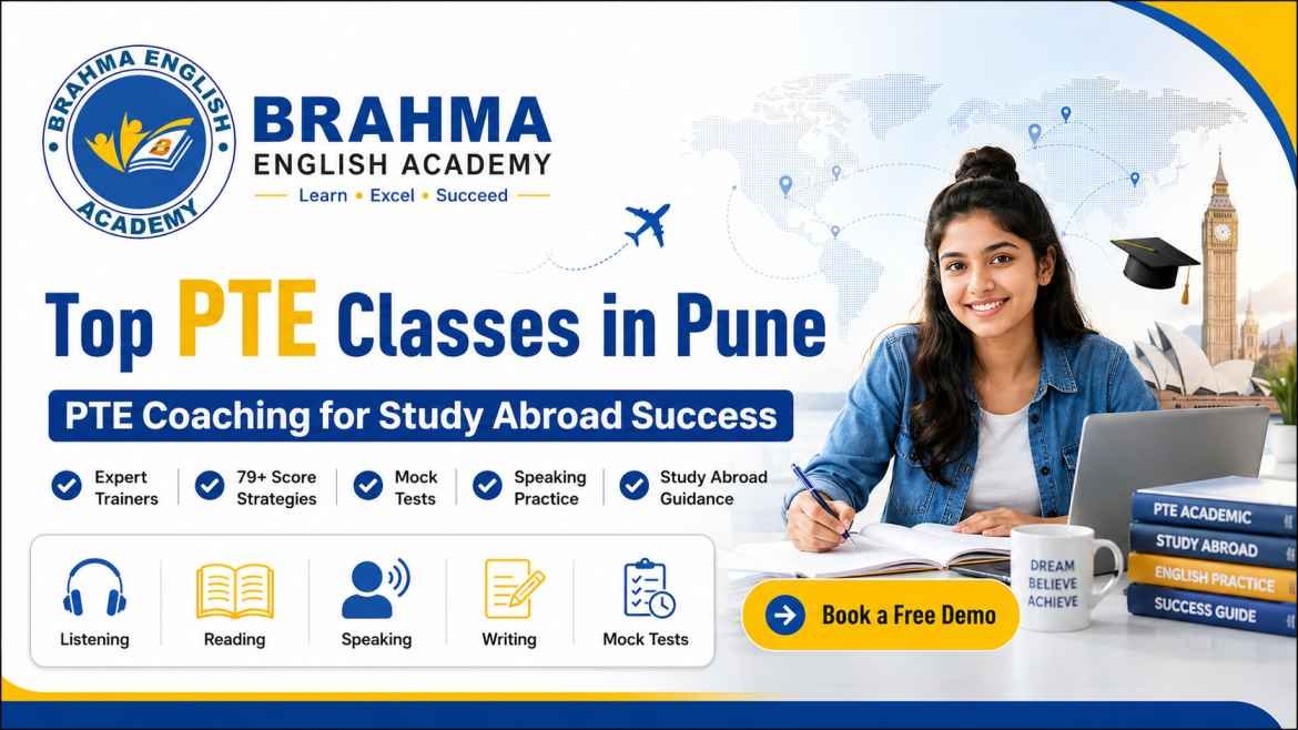 Top PTE Classes in Pune | PTE Coaching for Study Abroad