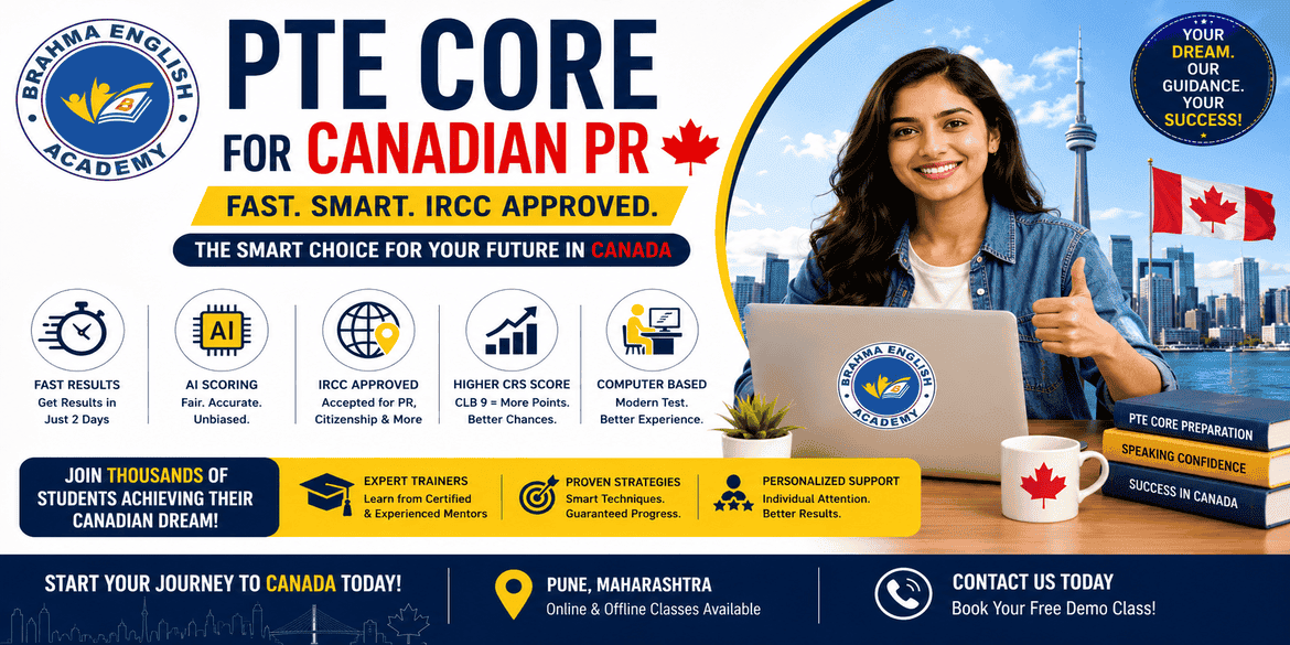 Why Choose PTE Core for Canadian PR in 2026? CLB 9 Roadmap