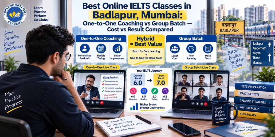 Best Online IELTS Classes in Badlapur Mumbai Brahma