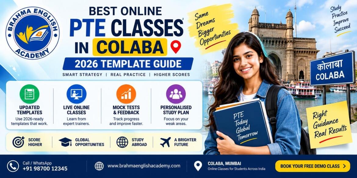 Best Online PTE Classes in Colaba 2026 Template Guide