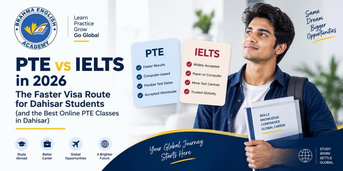 Best Online PTE Classes in Dahisar PTE vs IELTS 2026