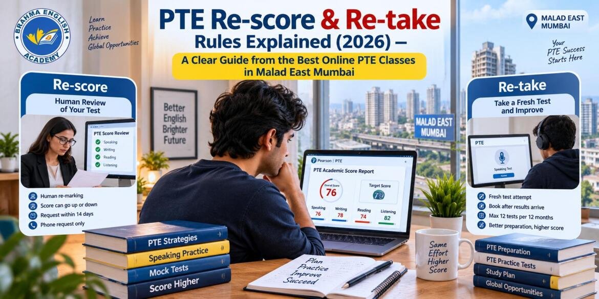 PTE Rescore and Retake Rules 2026 Malad East Student Guide