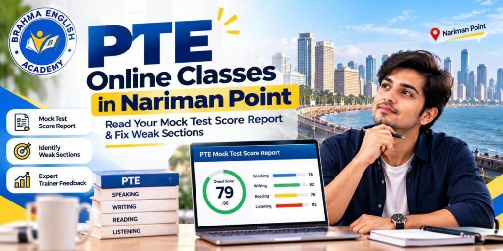 Best Online PTE Classes in Nariman Point Mumbai | Brahma